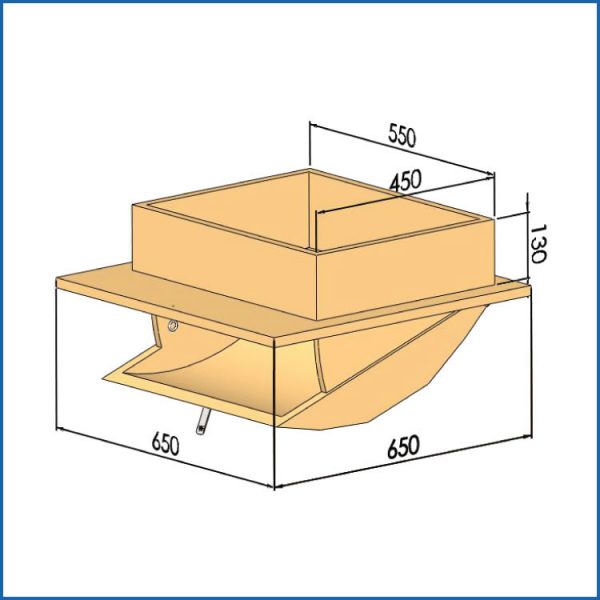 NA0055-AC Ceiling inlet