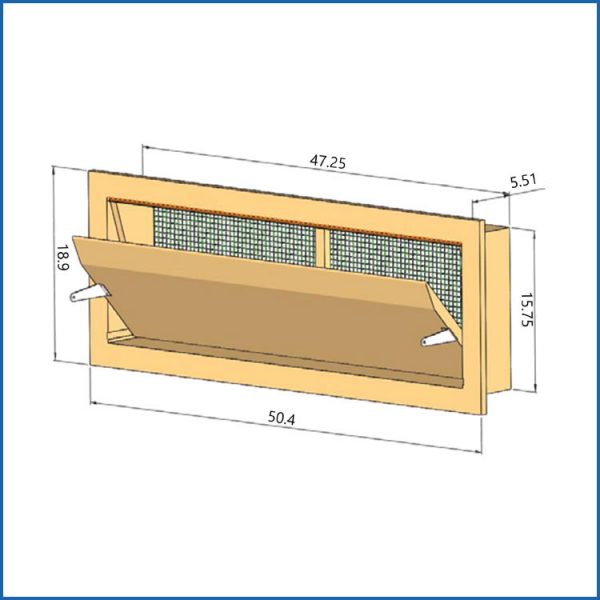 NA30021-AS Wall inlet
