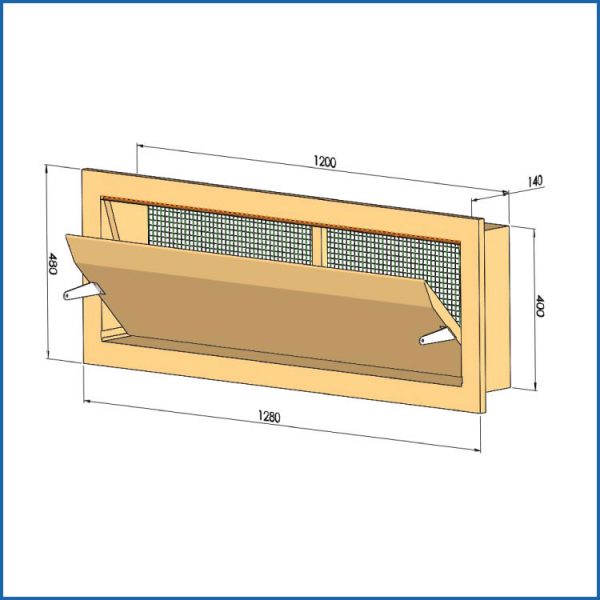 NA30021-AS Wall inlet